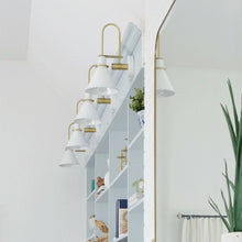 Load image into Gallery viewer, Medford Wall Light in living room.
