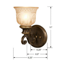 Load image into Gallery viewer, Norwalk Wall Light - line drawing.
