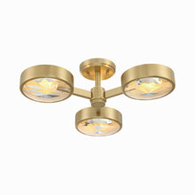Load image into Gallery viewer, Orson Semi Flush Mount Ceiling Light in Detail.
