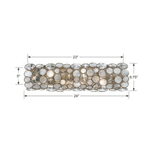 Load image into Gallery viewer, Palla Bath Wall Light - line drawing.

