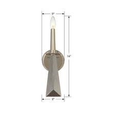 Load image into Gallery viewer, Palmer Wall Light - line drawing.
