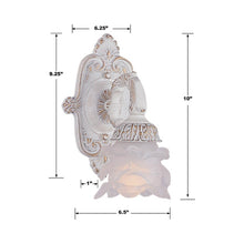 Load image into Gallery viewer, Paris Market 1-Light Wall Light - line drawing.
