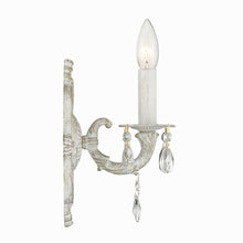 Load image into Gallery viewer, Paris Market Crystal Wall Light in Detail.
