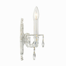 Load image into Gallery viewer, Paris Market Crystal Wall Light in Detail.
