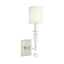 Load image into Gallery viewer, Paxton Wall Light in Polished Nickel (1-Light).
