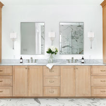Load image into Gallery viewer, Rachel Wall Light in bathroom.
