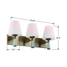 Load image into Gallery viewer, Ramsey Bath Wall Light - line drawing.
