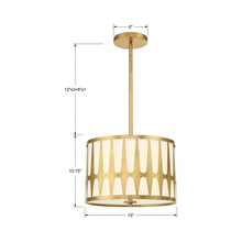 Load image into Gallery viewer, Royston Pendant Light - line drawing.
