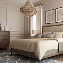 Load image into Gallery viewer, Silas Chandelier in bedroom.

