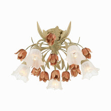 Load image into Gallery viewer, Southport Semi Flush Mount Ceiling Light in Detail.
