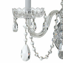 Load image into Gallery viewer, Traditional Crystal Wall Light in Detail.

