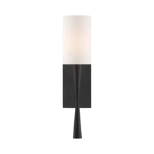 Load image into Gallery viewer, Trenton Wall Light in Black Forged.
