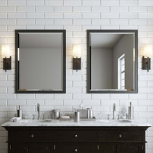Load image into Gallery viewer, Veronica Wall Light in bathroom.
