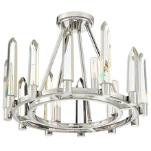 Load image into Gallery viewer, Watson Semi Flush Mount Ceiling Light in Detail.
