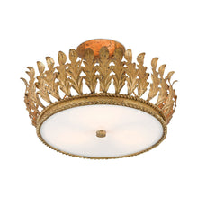 Load image into Gallery viewer, Biddulph Semi Flush Mount Ceiling Light in Detail.
