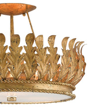 Load image into Gallery viewer, Biddulph Semi Flush Mount Ceiling Light in Detail.

