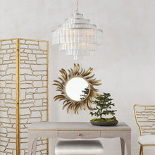Load image into Gallery viewer, Sommelier Chandelier in living room.

