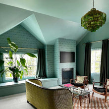 Load image into Gallery viewer, Sommelier Chandelier in living room.
