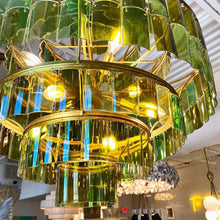 Load image into Gallery viewer, Sommelier Chandelier in Detail.

