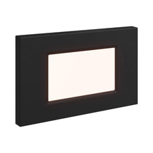 Load image into Gallery viewer, Ascend LED Horizontal Step Light in Black.
