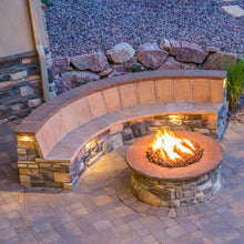 Load image into Gallery viewer, Contour Hardscape LED Step Light in Outside Area.
