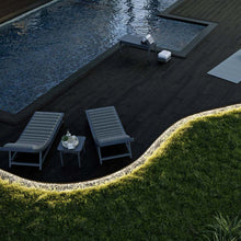 Load image into Gallery viewer, Flex Outdoor LED Neon Tape Light in Outside Area.
