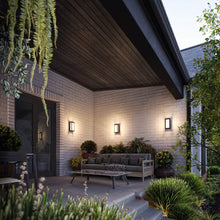 Load image into Gallery viewer, Frame Outdoor LED Wall Light in Outside Area.
