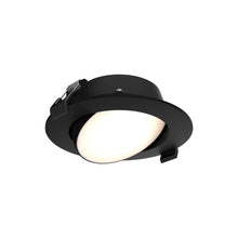 Load image into Gallery viewer, Fusion Indoor/Outdoor LED Recessed Light in Black (Small).

