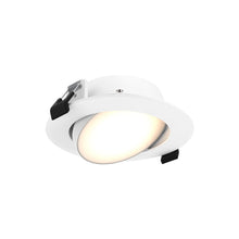 Load image into Gallery viewer, Fusion Indoor/Outdoor LED Recessed Light in White (Small).
