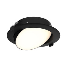 Load image into Gallery viewer, Fusion Indoor/Outdoor LED Recessed Light in Black (Large).
