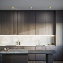 Load image into Gallery viewer, Horus LED Gimbal Recessed Light in kitchen.
