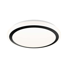 Load image into Gallery viewer, Ora LED Flush Mount Ceiling Light in Black.

