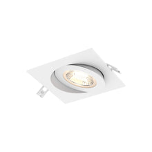 Load image into Gallery viewer, Pivot LED Gimble Recessed Light in White (2-Inch Square).
