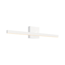 Load image into Gallery viewer, Portrait LED Vanity Wall Light in White (25.88-Inch).
