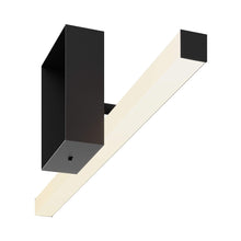Load image into Gallery viewer, Portrait LED Vanity Wall Light in Detail.
