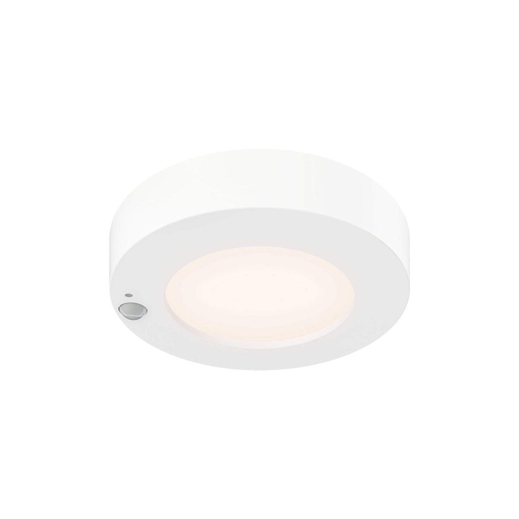 Prime Round LED Flush Mount Ceiling Light (5-Inch/Dimmable Off).