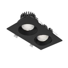 Load image into Gallery viewer, Revolve LED Recessed Down Light in Black (2-Light/7.7-Inch).
