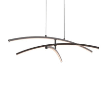 Load image into Gallery viewer, Sway LED Pendant Light in Black.
