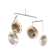 Load image into Gallery viewer, Focus LED Chandelier in White (4-Light).
