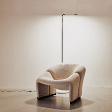 Load image into Gallery viewer, Mezzaluna LED Floor Lamp in living room.
