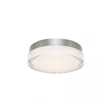 Load image into Gallery viewer, Dot LED Outdoor Wall / Ceiling Light in Stainless Steel (Small/2700K/3000K).
