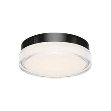 Load image into Gallery viewer, Dot LED Outdoor Wall / Ceiling Light in Black (Large/2700K/3000K).
