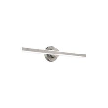 Load image into Gallery viewer, Bastone LED Bath Wall Light in Brushed Nickel (26-Inch).
