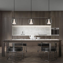 Load image into Gallery viewer, Chantilly LED Pendant Light in kitchen.
