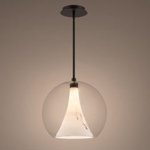 Load image into Gallery viewer, Chantilly LED Pendant Light in Detail.

