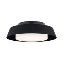 Load image into Gallery viewer, Chapeau LED Flush Mount Ceiling Light in Black (2700K/3000K/3500K/4000K).
