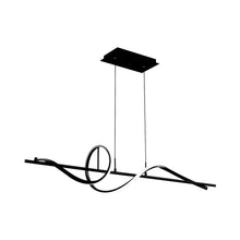 Load image into Gallery viewer, Corkscrew LED Pendant Light in Detail.
