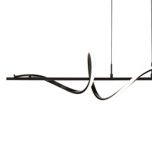 Load image into Gallery viewer, Corkscrew LED Pendant Light in Detail.
