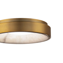 Load image into Gallery viewer, Crackle LED Flush Mount Ceiling Light in Detail.

