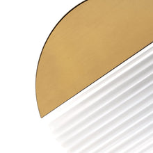 Load image into Gallery viewer, Crescent LED Pendant Light in Detail.
